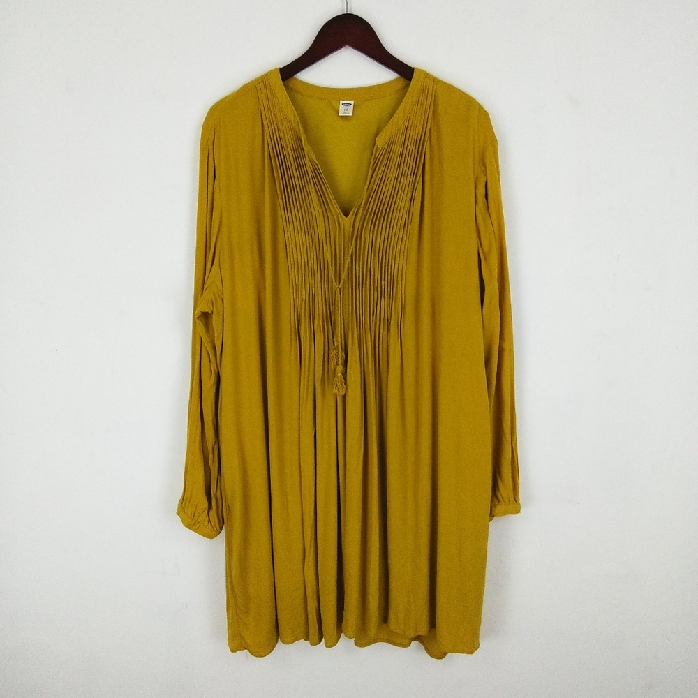 Mustard Tunic Dress - 2XL